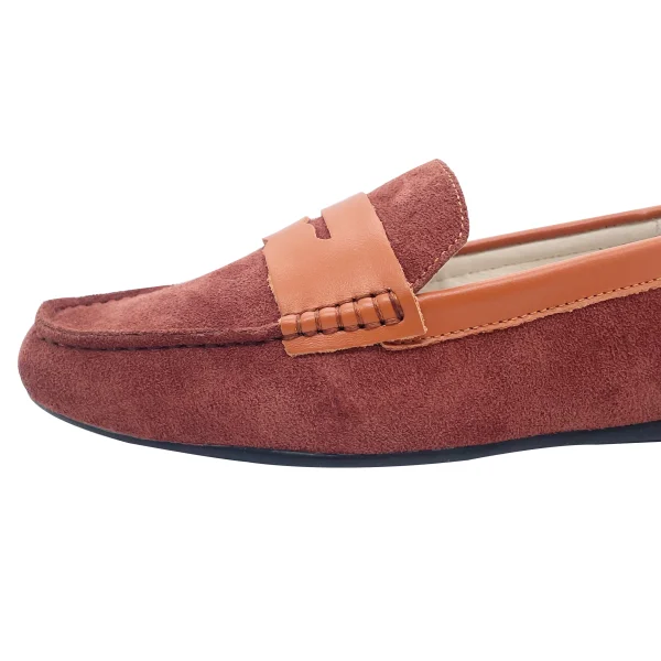 Professional Women Loafers Shoes Genuine Leather Fashion Trend Suede Shoes for Women - Image 5