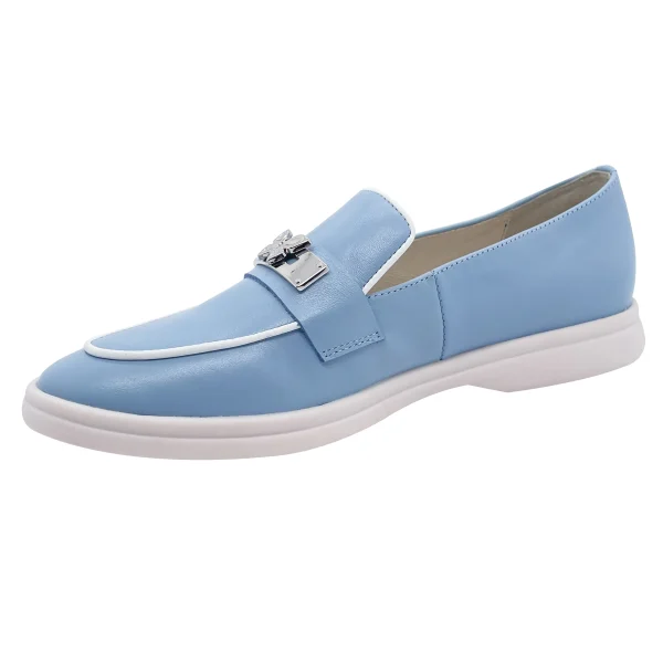 Unique Design Comfortable Rubber Sole Fashion Trend  Casual Leather Shoes for Women - Image 4