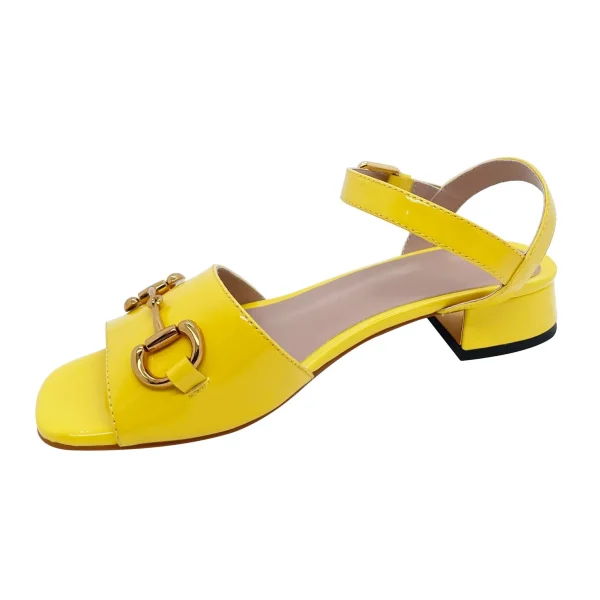 Best-selling Classic Leisure Hard-wearing 100% Genuine Leather Ladies High Heel Sandals - Image 3