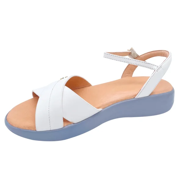 Best-selling Buckle Strap Fashion Trend 100% Genuine Leather Sandals - Image 4