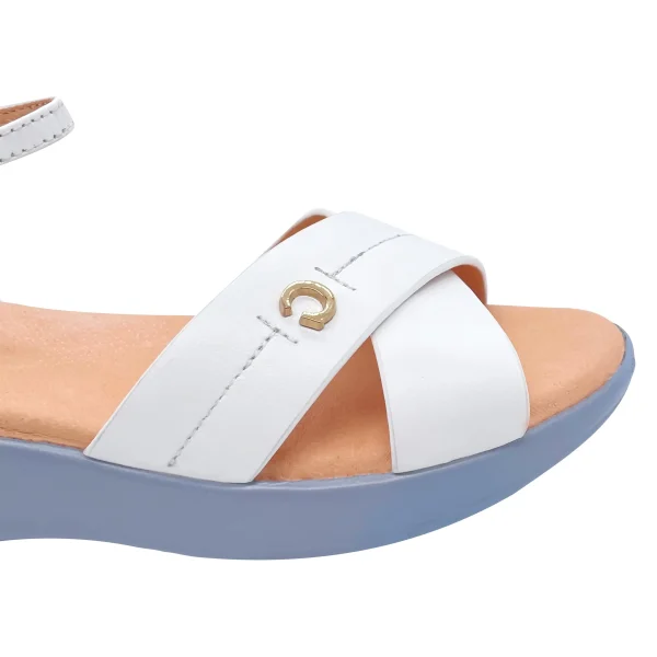Best-selling Buckle Strap Fashion Trend 100% Genuine Leather Sandals - Image 2