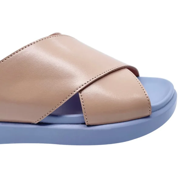 Hot Sales Classic Leisure Comfortable Rubber Sole High-end Leather Heels Shoes Women - Image 5