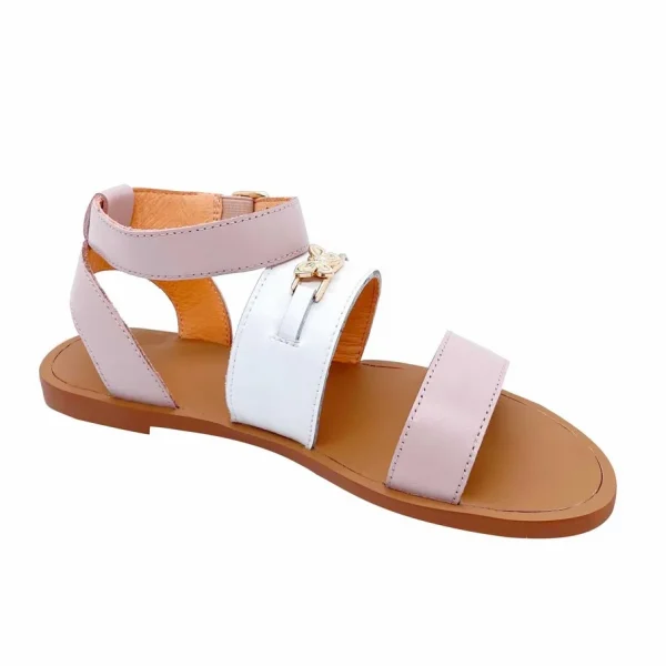 Accept New Style Comfortable Leather Flat Sandals Shoes - Image 3