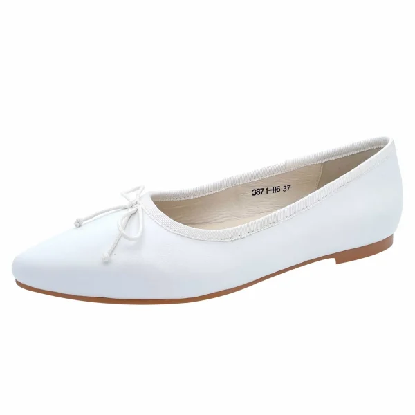 Simple and Beautiful Genuine Leather Flats Shoes for Female