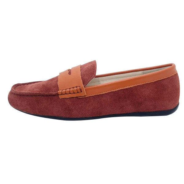 Professional Women Loafers Shoes Genuine Leather Fashion Trend Suede Shoes for Women - Image 2