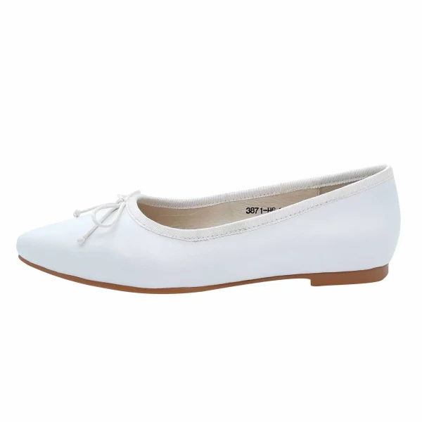Simple and Beautiful Genuine Leather Flats Shoes for Female - Image 2