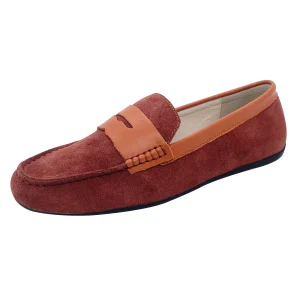 Professional Women Loafers Shoes Genuine Leather Fashion Trend Suede Shoes for Women