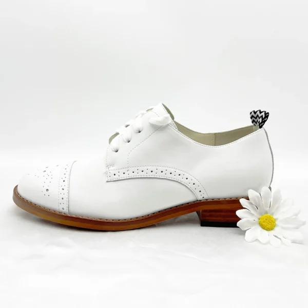 New Trend Fashion Hard-wearing Professional Women Leather Shoes - Image 4