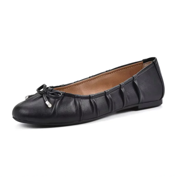 Professional Price Comfortable Rubber Sole Classic Leisure Women Leather Shoes - Image 2