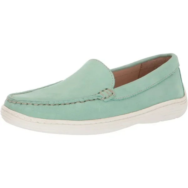 Shoes Women Genuine Leather Shoes Candy Color Rubber Outsole Leather Upper Ladies Flats - Image 2