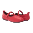 Mary Jane Flats Shoes for Girls Dance Flat Genuine Cow Leather Shoes for Women