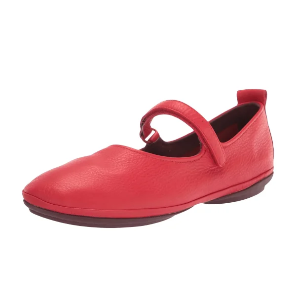 Mary Jane Flats Shoes for Girls Dance Flat Genuine Cow Leather Shoes for Women - Image 3
