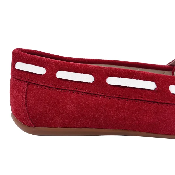 Reliable Leather Shoes Light Weight Womens Leather Loafers - Image 5