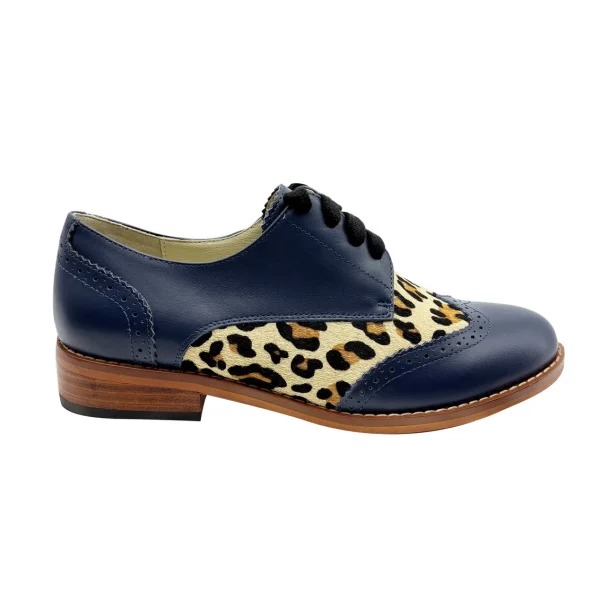 New Trend Fashion British Design Comfortable Rubber Sole Hard-wearing  Women Leather Shoes - Image 3