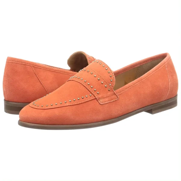 Professional Hard-wearing Light Weight Women Flat Suede Shoes