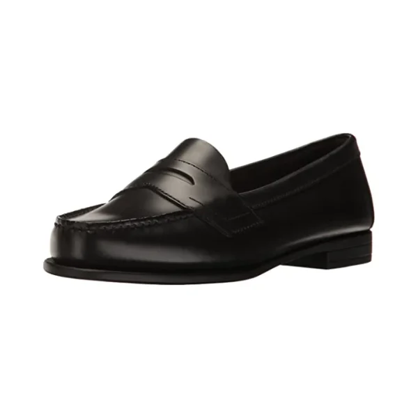 Price Breathable and Comfortable Womens Leather Loafers Flat Shoes Ladies - Image 3