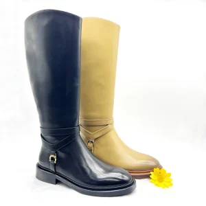 High-end New Style Fashion 100% Genuine Leather Anti-Slippery Professional Casual Leather Boots for Ladies