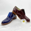 New Trend Fashion British Design Comfortable Rubber Sole  Women Leather Shoes