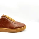 Fashion Trend 100% Genuine Leather Breathable Classic Leisure Sneakers for Women
