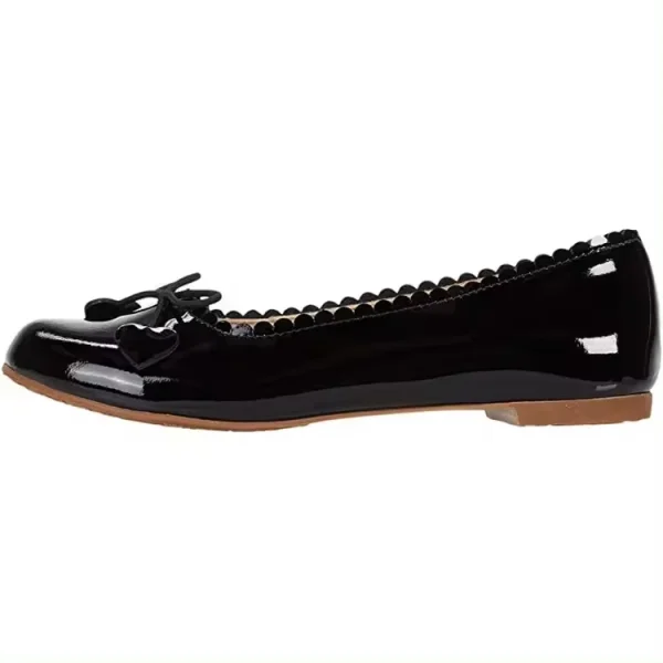 Professional New Style Ladies Flats Shoes Leather Genuine Women Genuine Cow Leather Shoes - Image 3