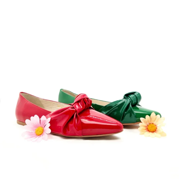 Shoe 100% Genuine Fashion Leather Shoes Women Flat Shoes - Image 2