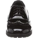 High Quality Classic Casual Lace-up Walking Loafers Women Cow Leather Shoes