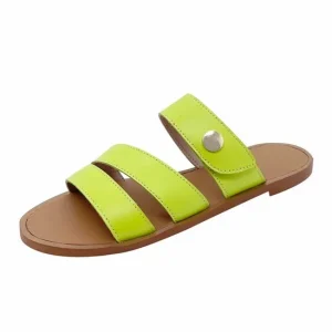 100% Genuine Leather Professional New Style Slip-on Women  Leather  Casual  Shoes
