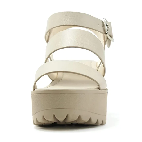 Best-selling Quick-Drying Comfortable Heel Sandals Genuine Leather Sandals for Ladies - Image 5