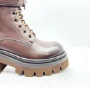 High-end New Style Fashion High Quality Professional Casual Leather Lace-up Boots for Ladies
