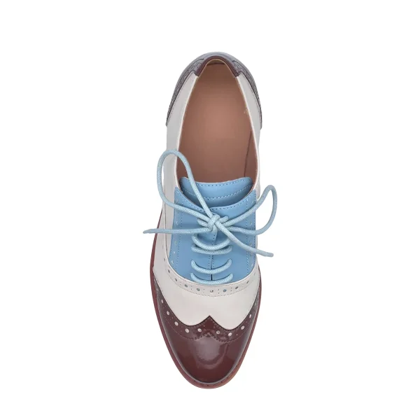Professional Fashion Casual Ladies Genuine Cow Leather Shoes for Women - Image 6