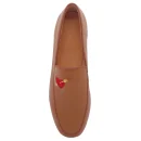 Stylish Popular Women Leather Shoes Comfortable Rubber Sole Flat Shoes Ladies