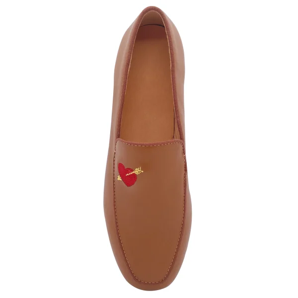 Stylish Popular Women Leather Shoes Comfortable Rubber Sole Flat Shoes Ladies - Image 4