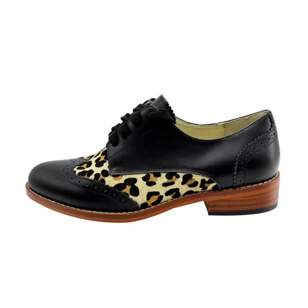 New Trend Fashion British Design Comfortable Rubber Sole Hard-wearing  Women Leather Shoes - Image 2