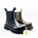 Height Increasing New Style Fashion Comfortable Rubber Sole Professional Casual Leather Boots for Ladies