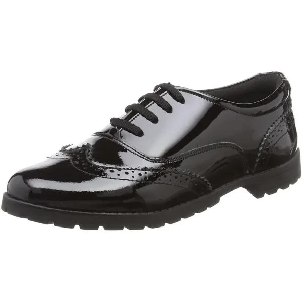 High Quality Classic Casual Lace-up Walking Loafers Women Cow Leather Shoes - Image 2