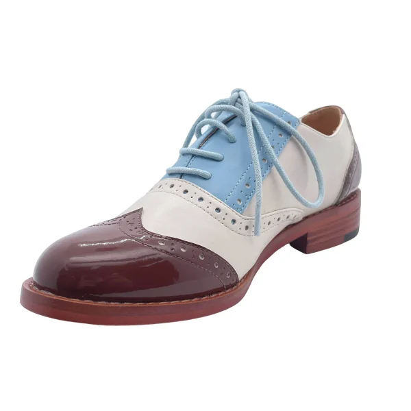 Professional Fashion Casual Ladies Genuine Cow Leather Shoes for Women - Image 3