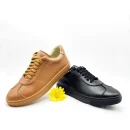 100% Genuine Leather Breathable Classic Leisure Sport Casual Sneaker Shoes for Women