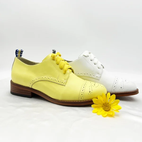 New Trend Fashion Hard-wearing Professional Women Leather Shoes - Image 2