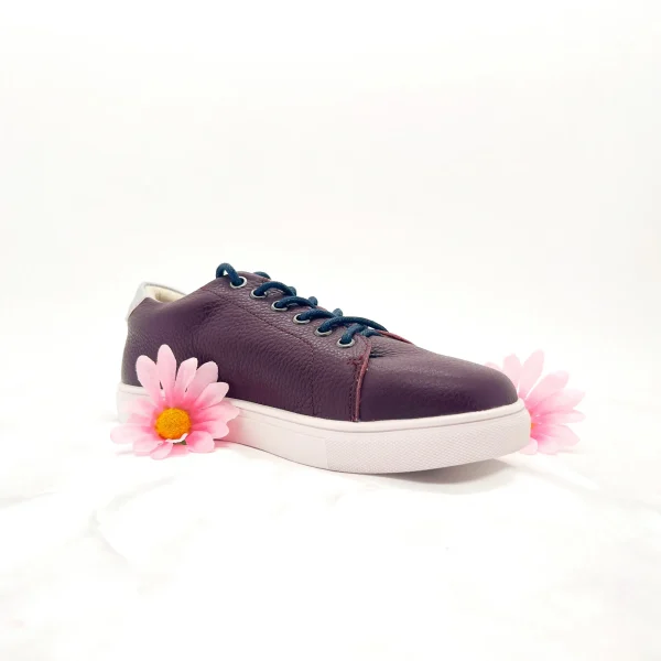 100% Genuine Leather High Quality Classic Leisure Women Sneaker Shoes - Image 3