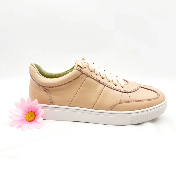 Fashion Trend 100% Genuine Leather Breathable  Casual Sneaker Shoes for Women - Image 4