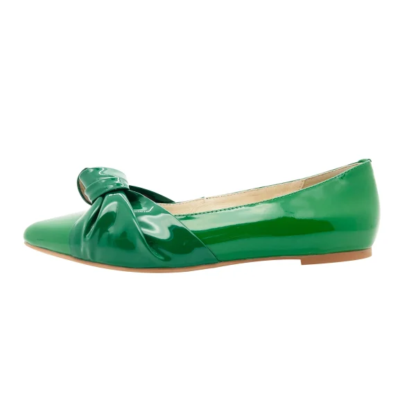 Shoe 100% Genuine Fashion Leather Shoes Women Flat Shoes - Image 4