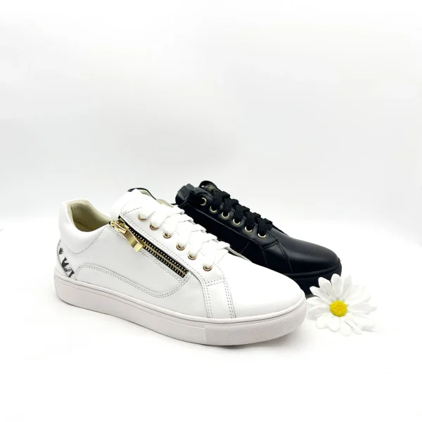 Fashion Trend 100% Genuine Leather Breathable Classic Leisure Sport Casual Anti-Slippery  Shoes for Women - Image 2