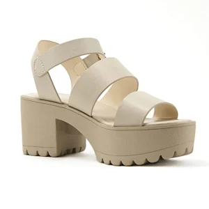 Best-selling Quick-Drying Comfortable Heel Sandals Genuine Leather Sandals for Ladies