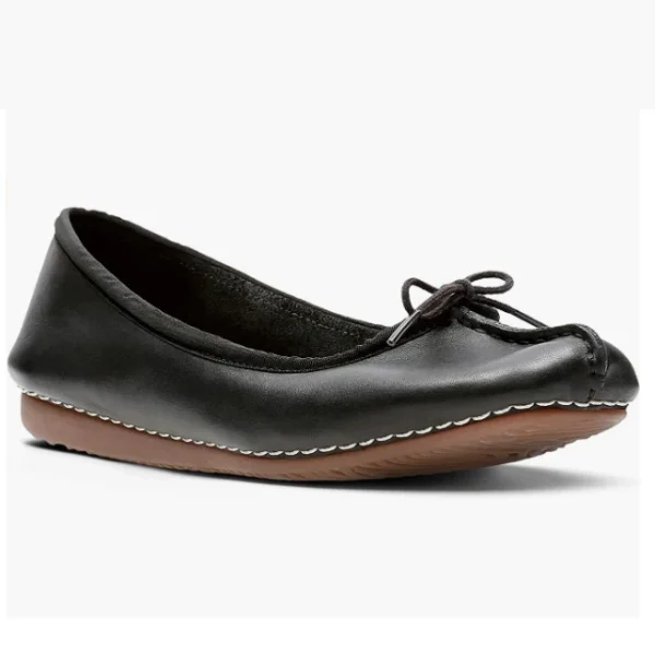 New Product Fashion Trend Popular Elegant Flat Genuine Leather Shoes for Ladies