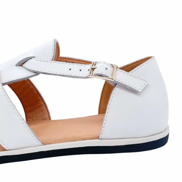 Best-selling Unique Design Price Genuine Leather Flat for Women Sandals - Image 6