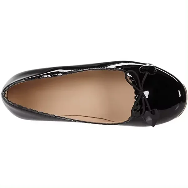 Professional New Style Ladies Flats Shoes Leather Genuine Women Genuine Cow Leather Shoes - Image 4