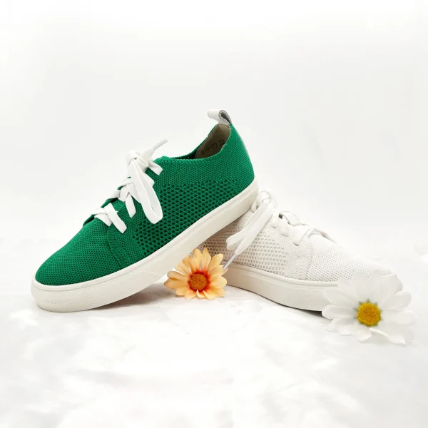 High Quality Professional Breathable Casual Women Knitting Shoes - Image 2