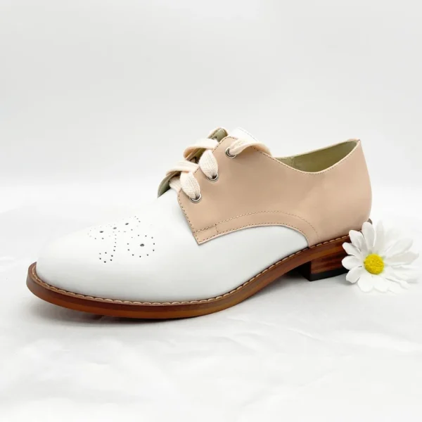 New Trend Fashion  High Quality Hard-wearing  Women Leather Shoes