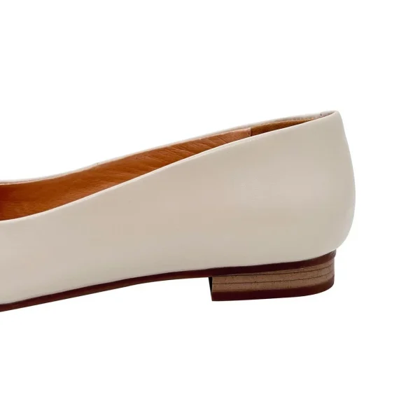 Professional 100% Genuine Leather Comfortable Rubber Sole Flat Leather Shoes - Image 6