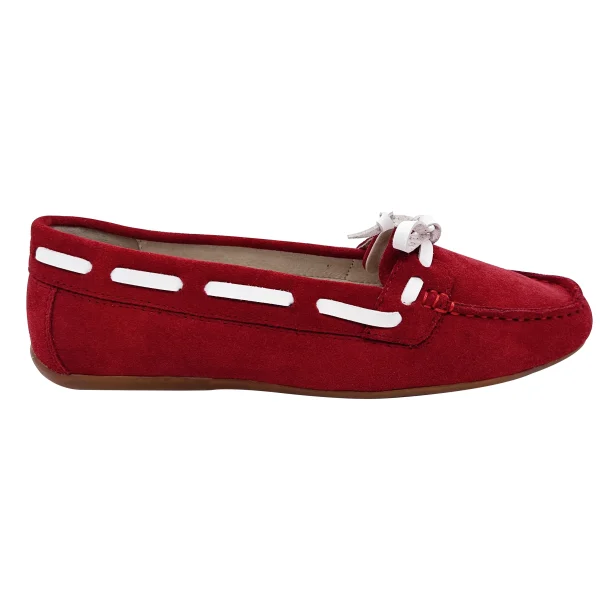 Reliable Leather Shoes Light Weight Womens Leather Loafers - Image 4